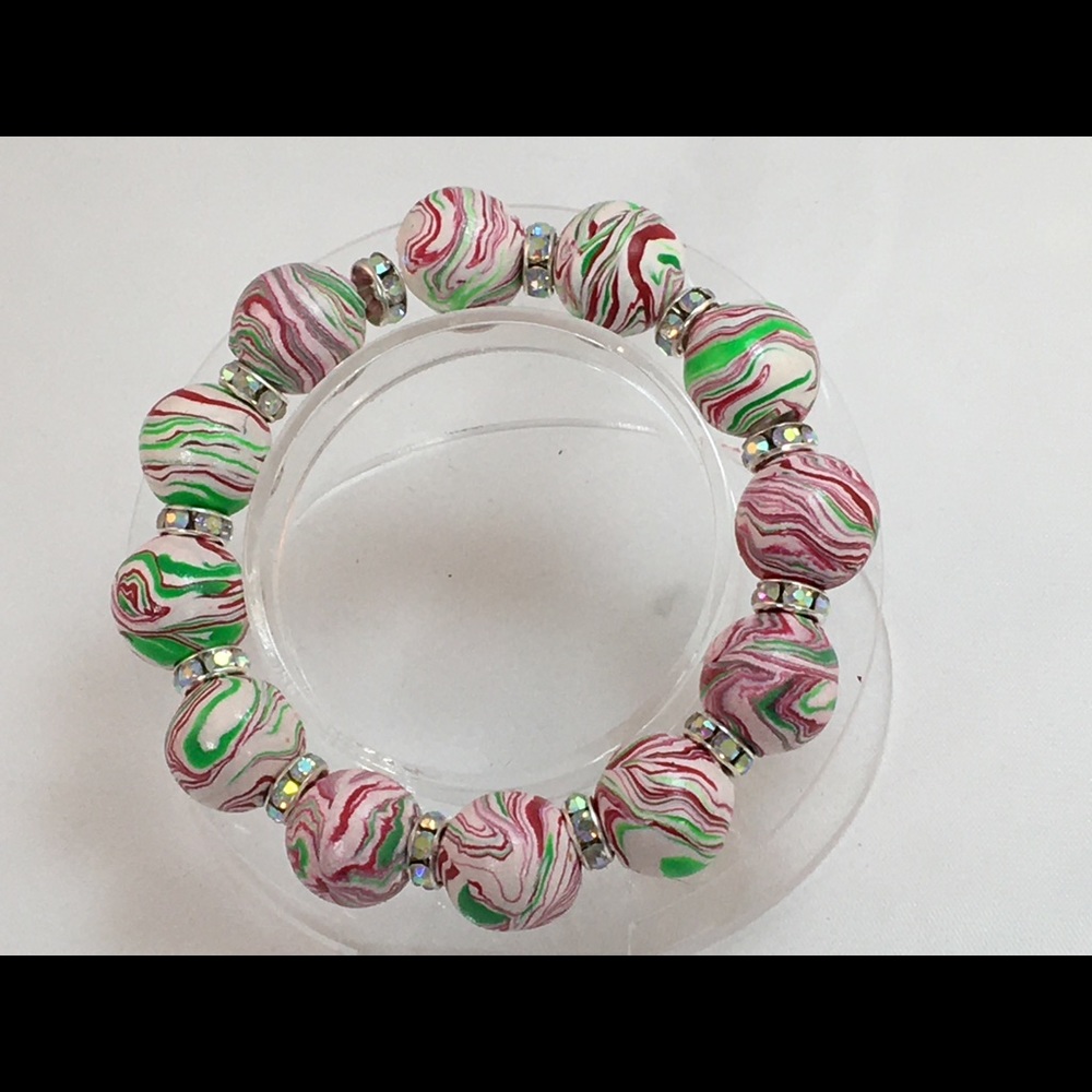 Handmade Polymer Clay Bracelet Earrings Host Pick - Picture 4 of 10